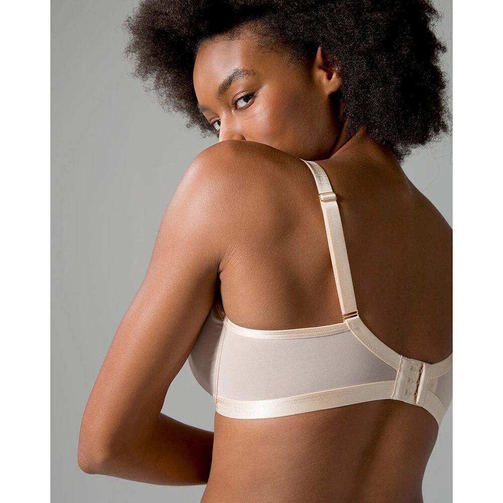 Soma Unbelievable Minimizer Bra 40DDD NWT Pale Sand